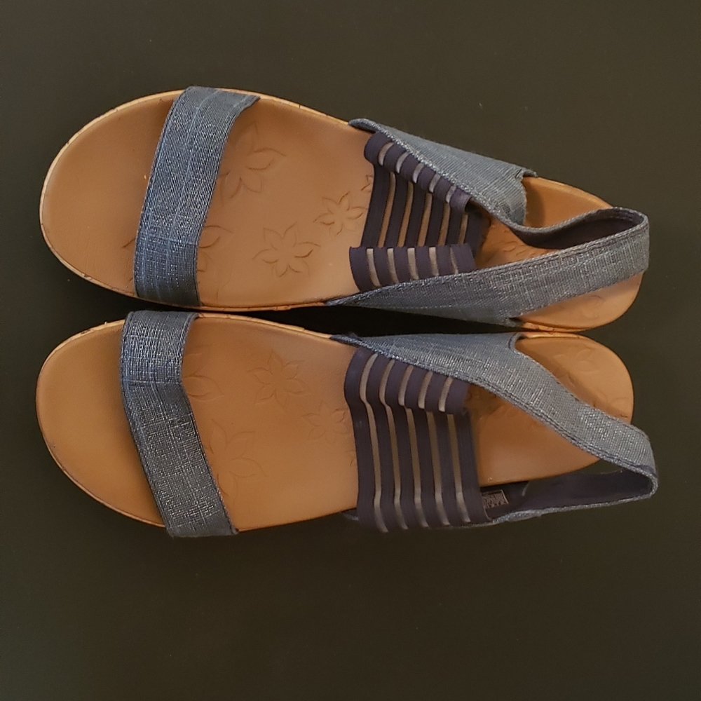 Skechers Denim Wedge Sandles size 9